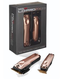 Limited Edition LO-PROFX High Performance Clipper and Trimmer Set by BabylissPro FXHOLPKLP-RG