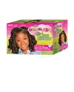 dream kids no-lye creme relaxer system by african pride (kit)