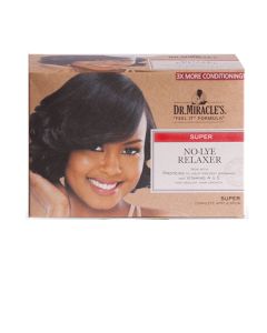 No-Lye Relaxer Kit Super by Dr.Miracles