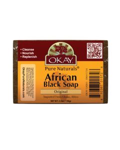 african black soap original by okay (5.5oz)