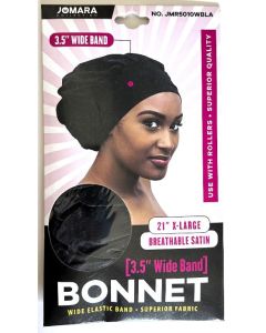 3.5In.  Satin Wide Band Bonnet by JOMARA