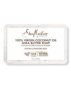 100% Virgin Coconut Oil Shea Butter Soap With Coconut Milk & Acacia Senegal (8oz) by Shea Moisture SD20426