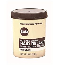 no base creme hair relaxer regular by tcb (7.5oz)