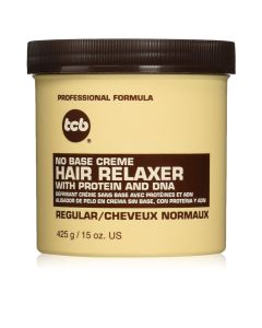 No Base creme hair Relaxer Regular by tcb (15oz)
