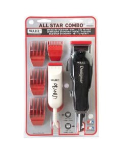 Professional All Star Standard Designer Small Peanut Combo Clipper/Trimmer by WAHL WA8331