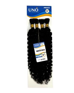 Uno 100% Human Hair Style Water Bulk Tangle Free 18" by Jomara WBULK