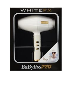 WHITEFX BLOW DRYER METAL COLLECTION BY BABYLISSPRO FXBDW1
