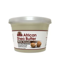 african shea butter white smooth by okay (16oz)