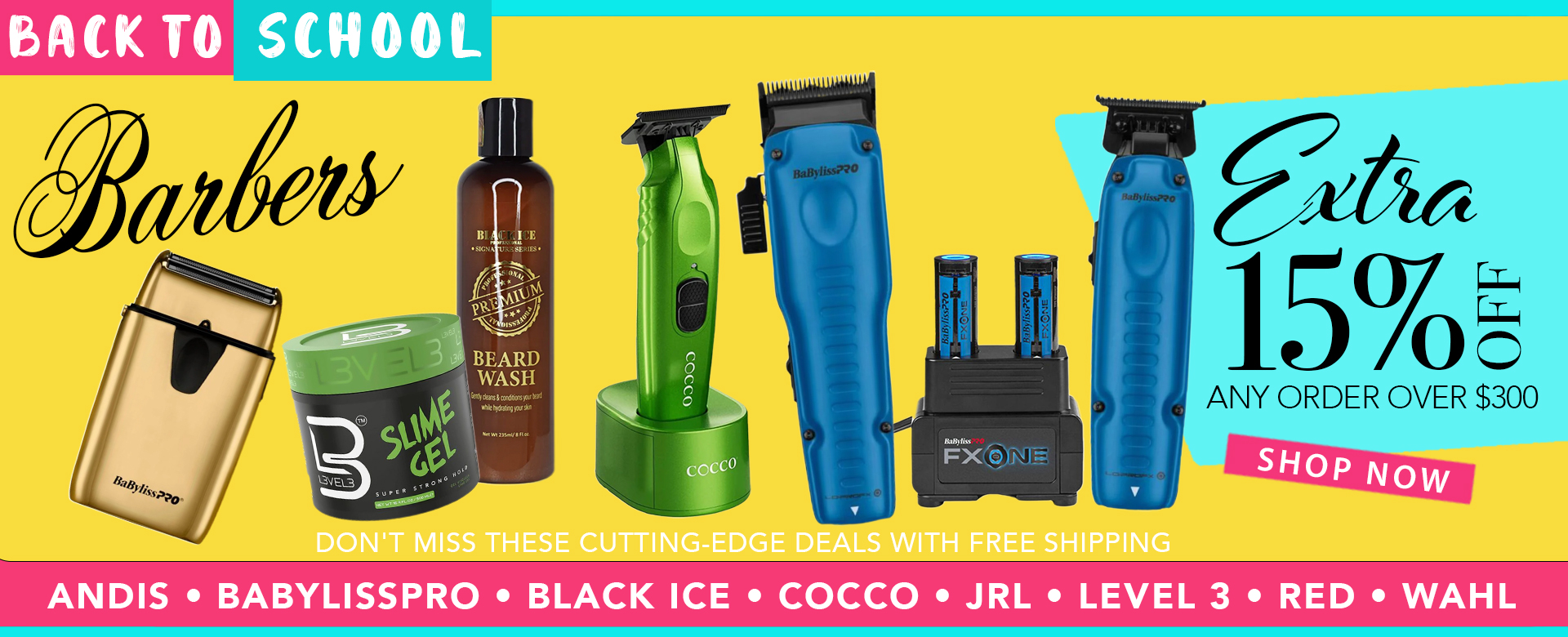 Up to 50% off Barbers
