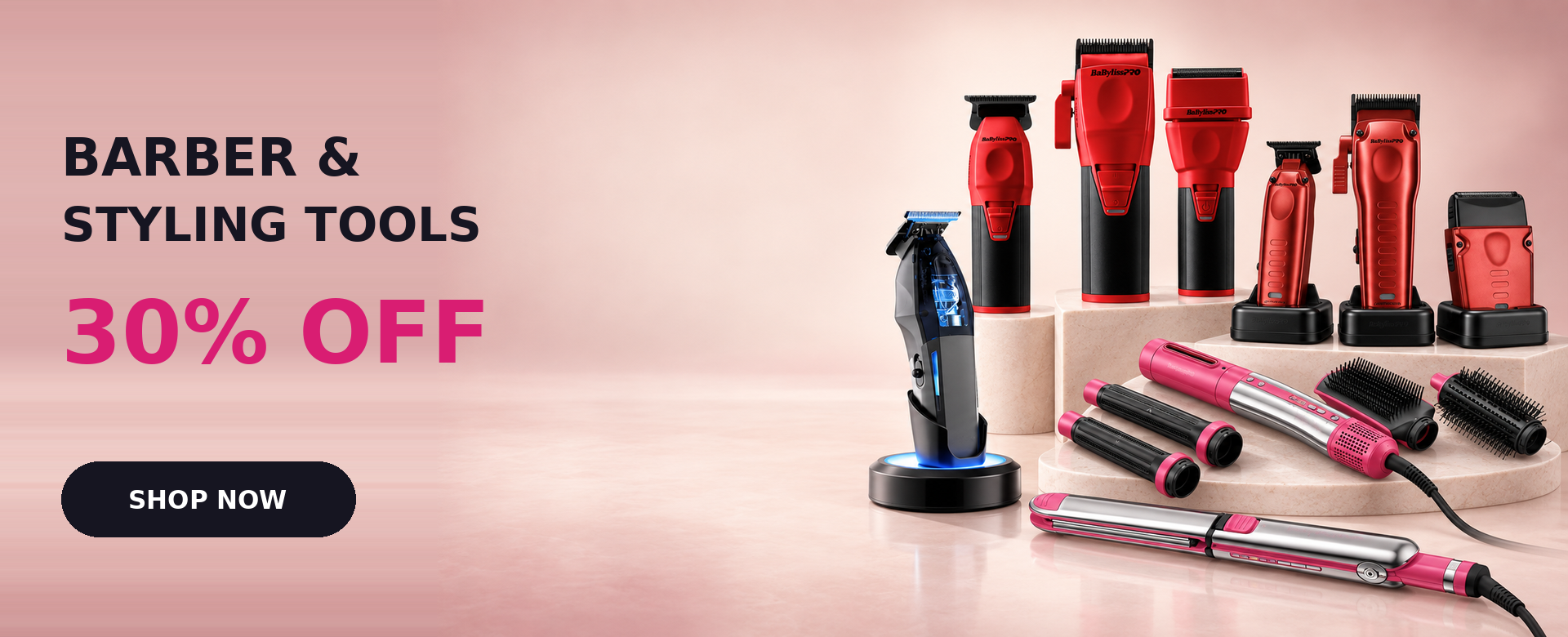 Barber and Styling Tools 30% off