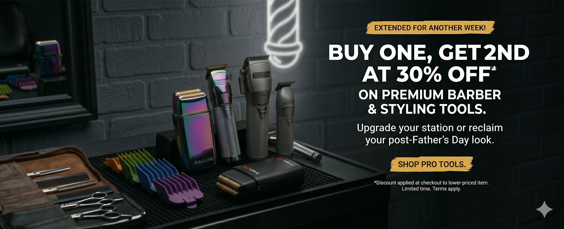 Professional Barber Tools