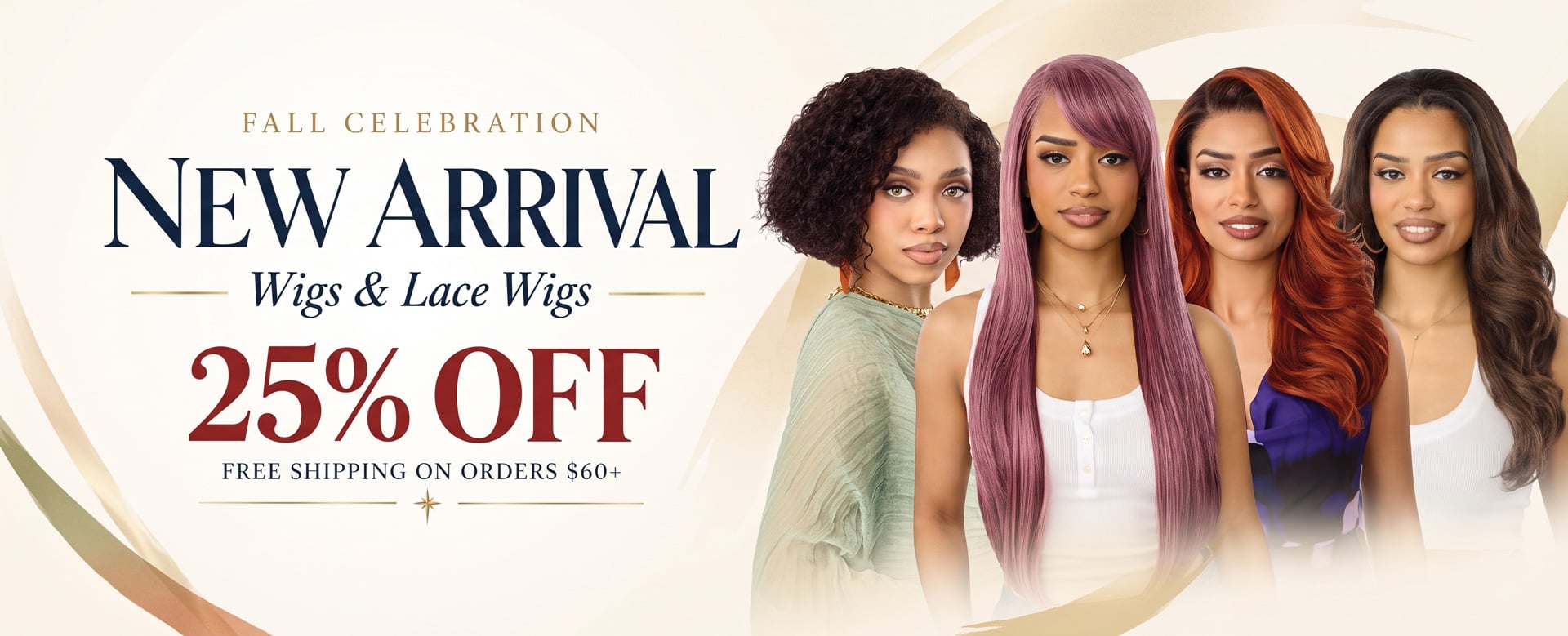 Best Seller 25% off Wigs - free stocking cap