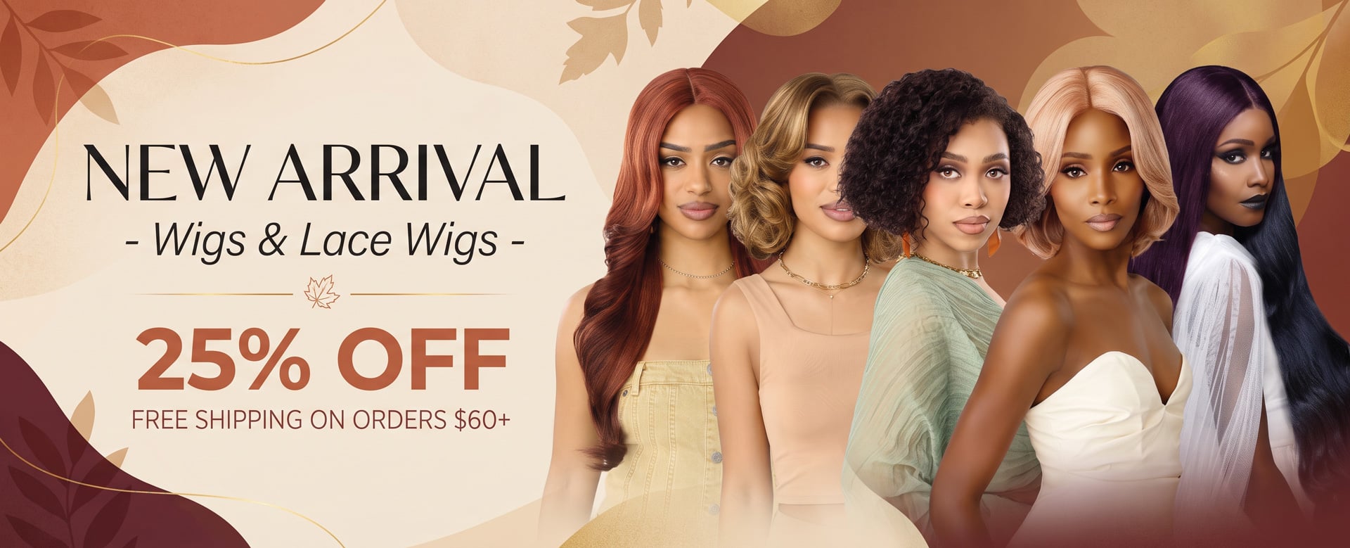 Best Seller 25% off Wigs - free stocking cap