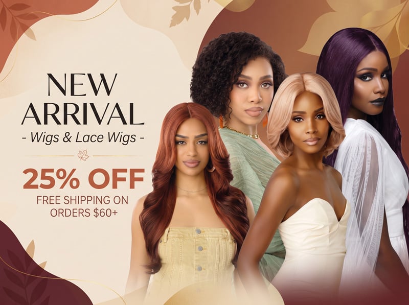 Best Seller 25% off Wigs - free stocking cap