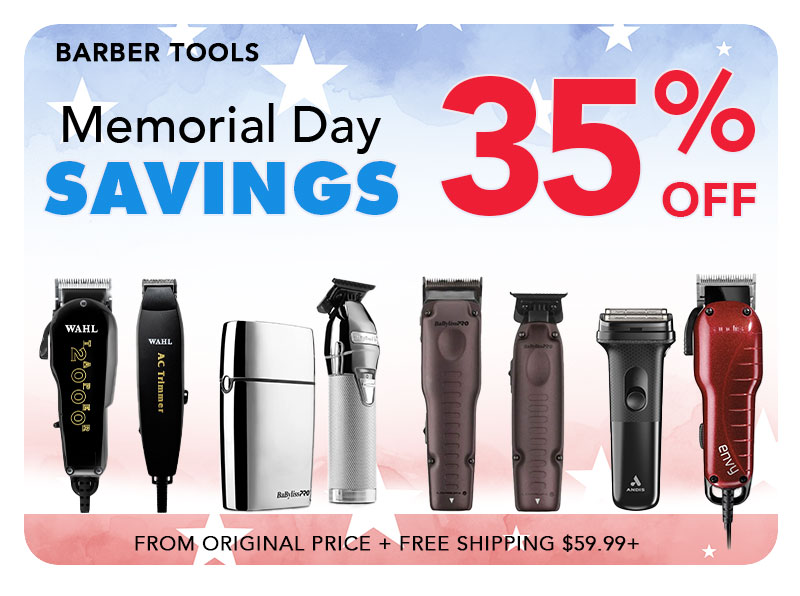Grooming Products Memorial Day Savings