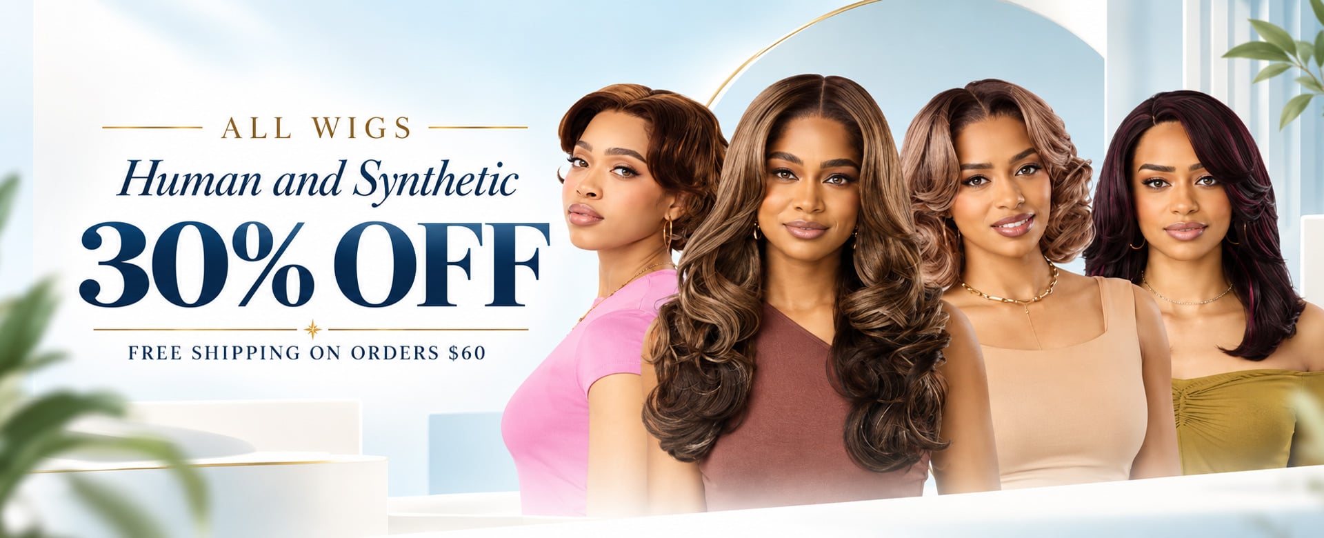 Best Seller 25% off Wigs - free stocking cap